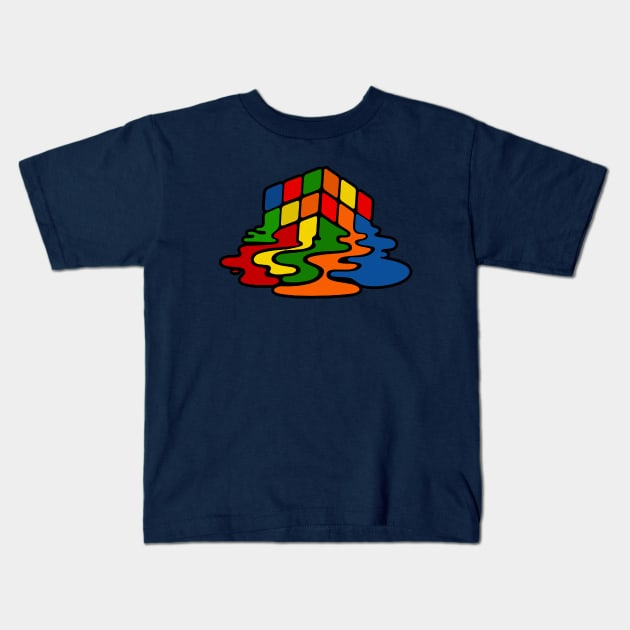 Rubik Kids T-Shirt by Yolanda84